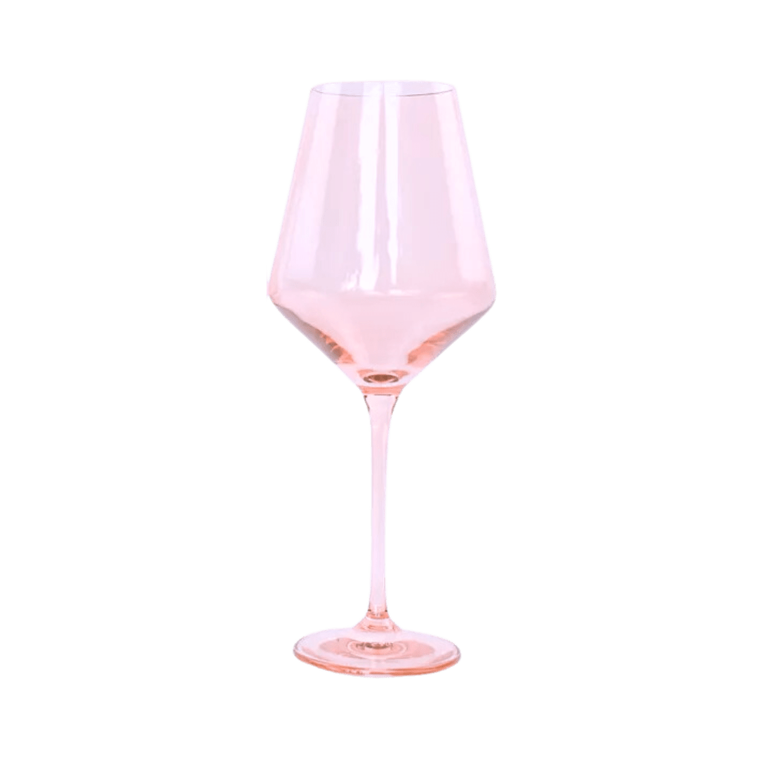 Rose Wine Glass The Confetti Studio