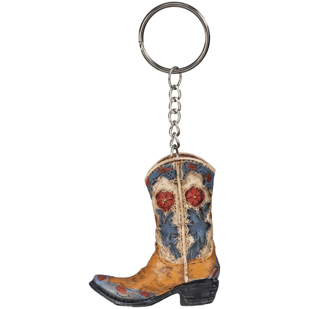 Cowboy Boot Keychain The Connected Rider San Antonio English Tack Store