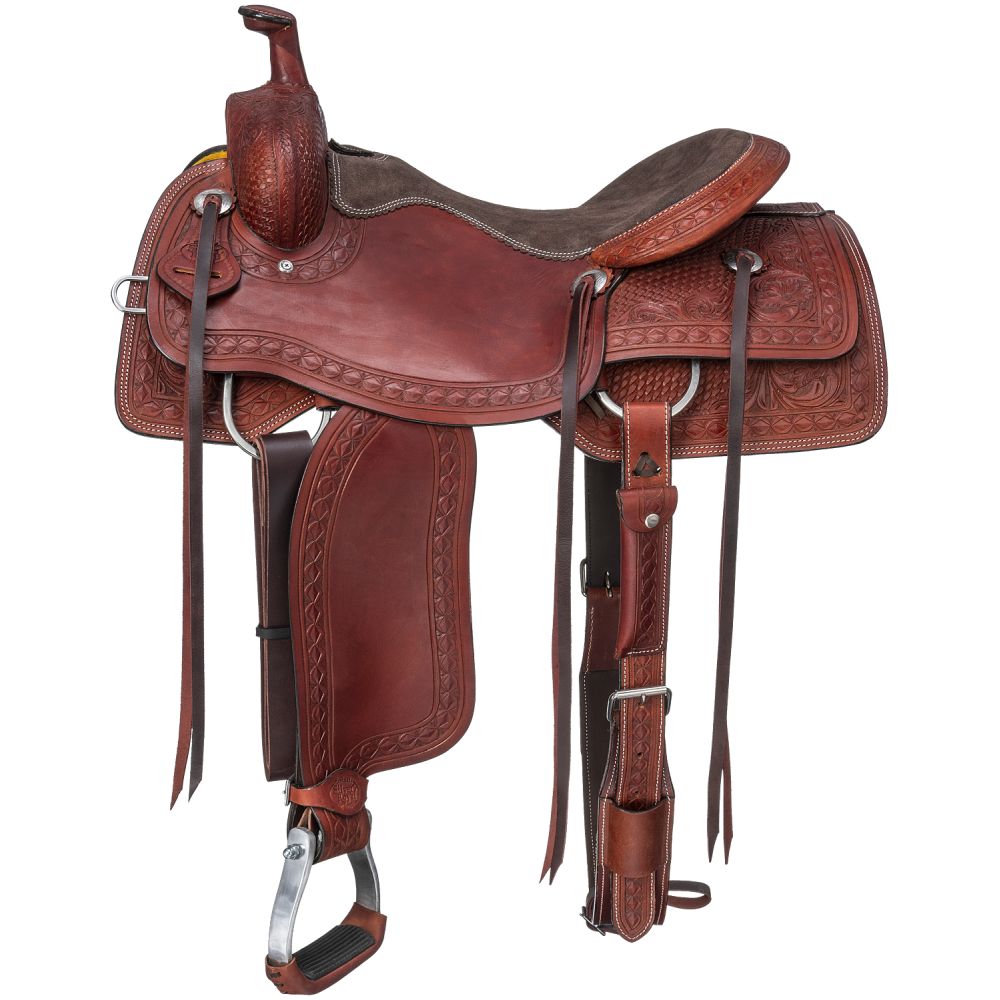 Silver Royal Youth Split Rail Ranch Saddle The Connected Rider San
