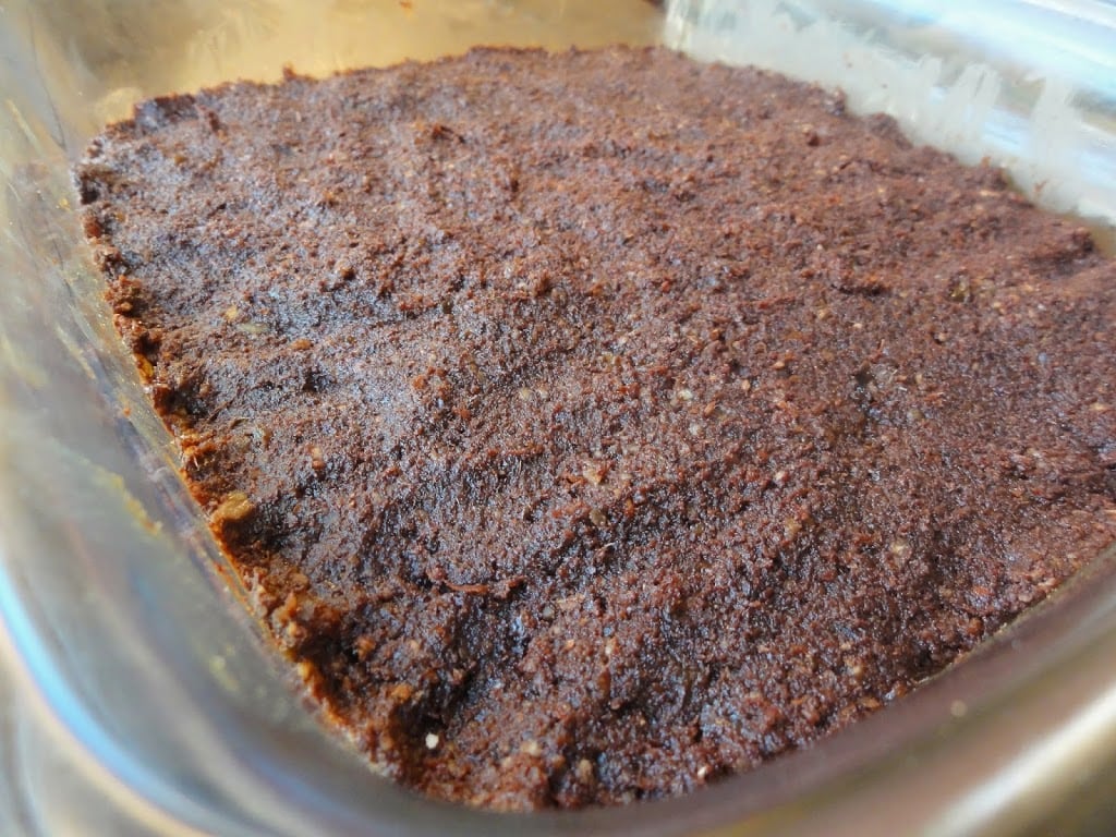 Raw Chili Chocolate Brownies with Fudge Glaze