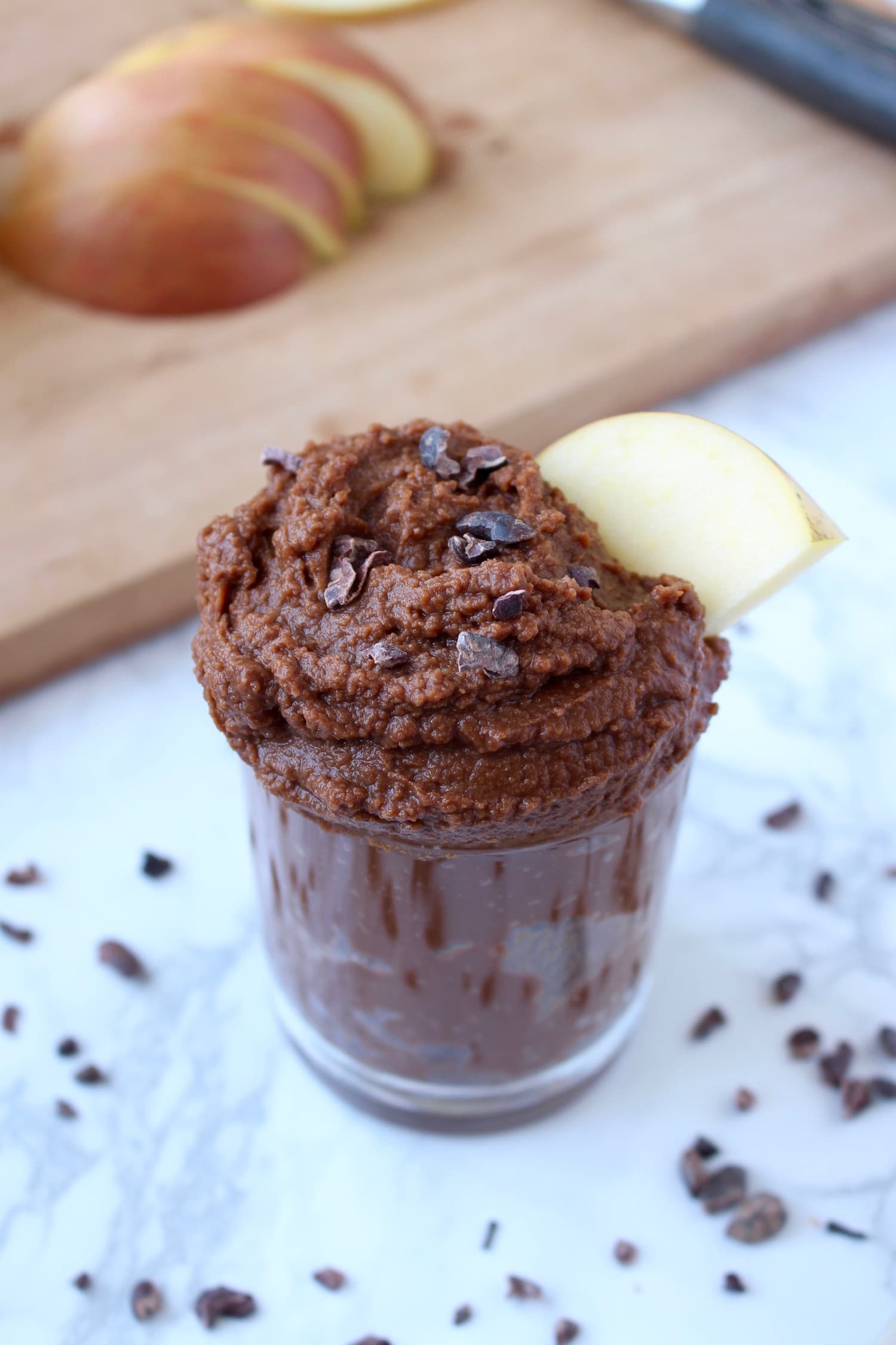 5 Ingredient Vegan Chocolate Hummus The Conscientious Eater