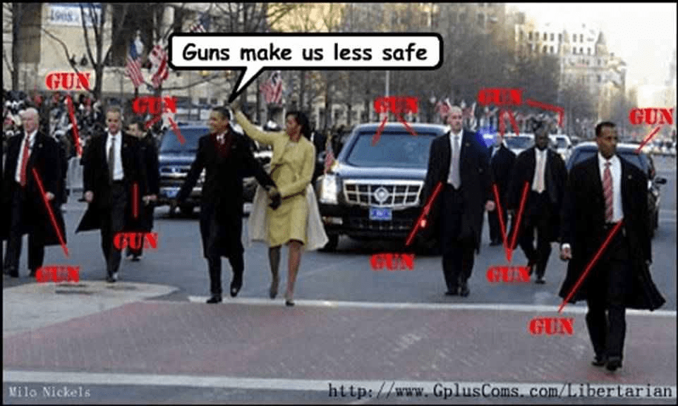 President Obama Guns "make us less safe", “Skeptical” Guns In Schools