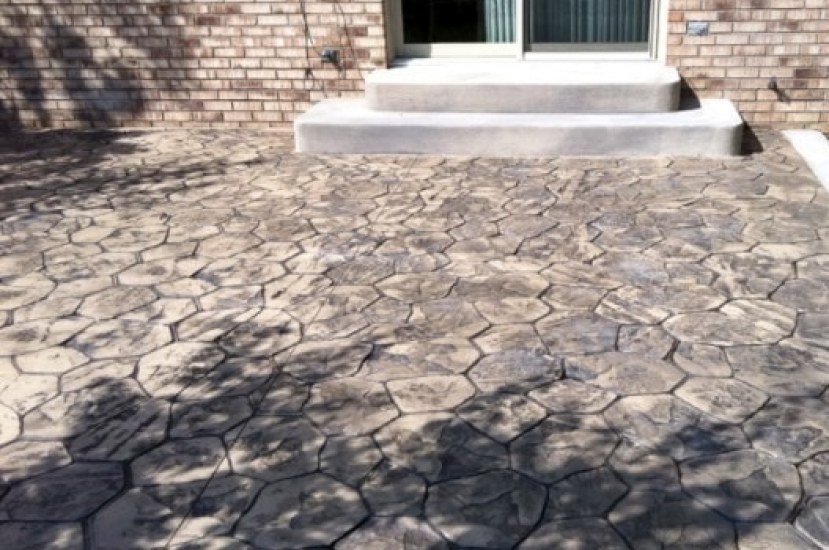 What Is Stamped Concrete Features Methods Of Stamping Concrete