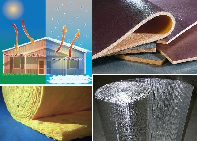 Materials and Methods of Thermal Insulation of Buildings