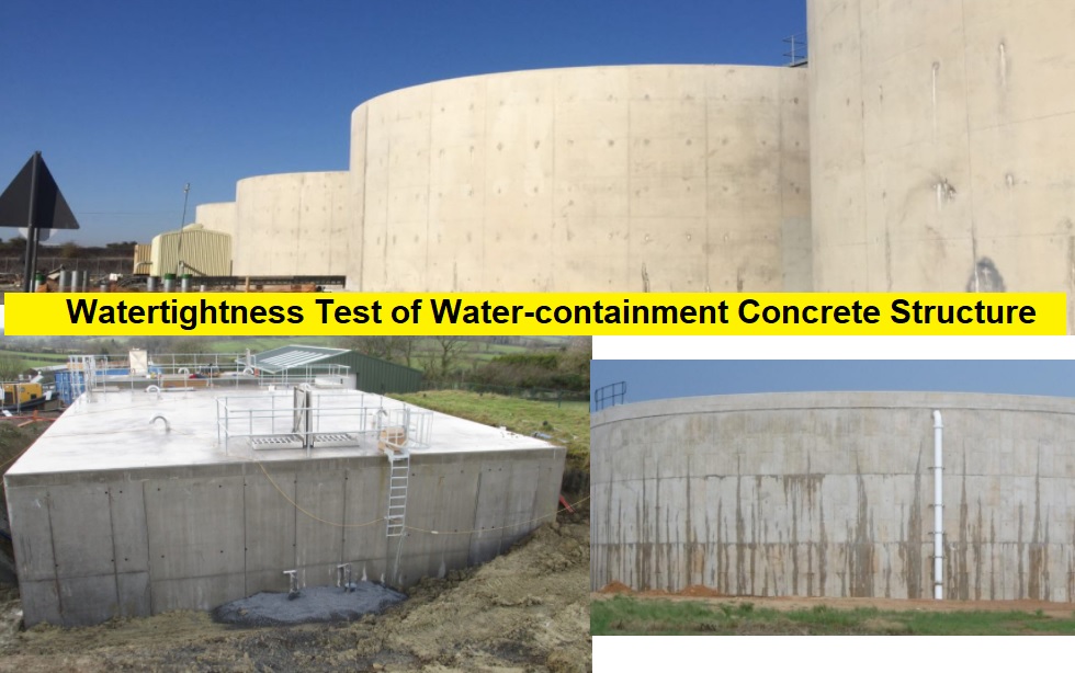 How to Test Reinforced Concrete Structures for Watertightness? The