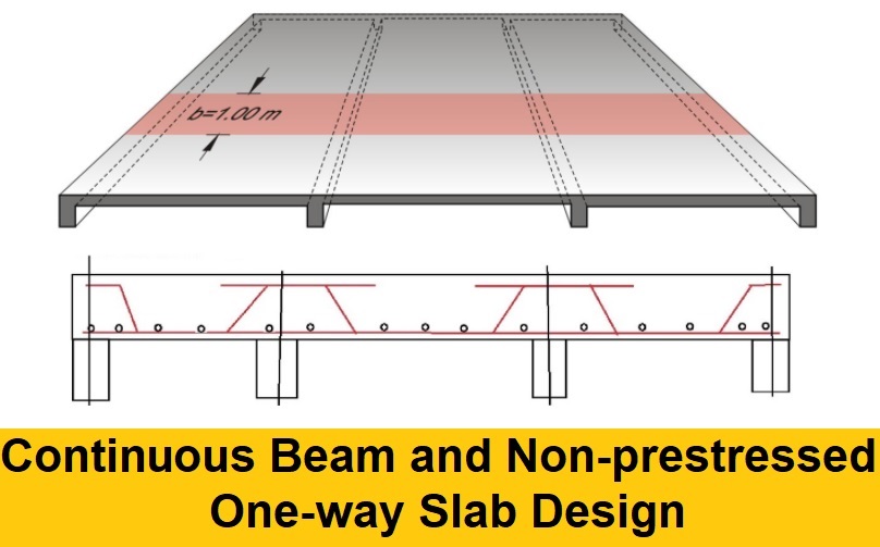 How to Design Continuous Beam and Oneway Slab using ACI Approximate