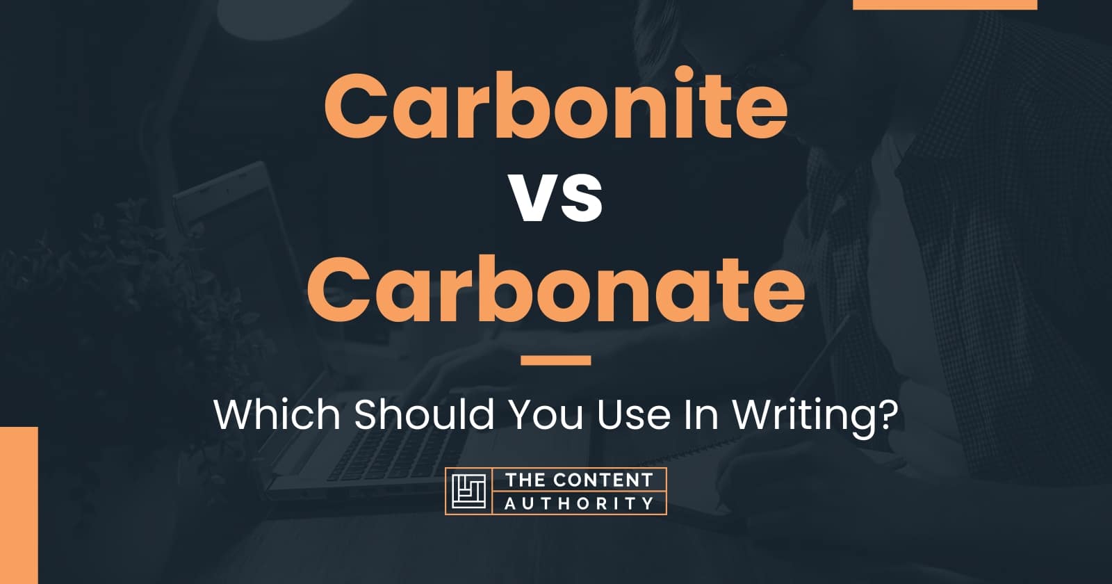 Carbonite vs Carbonate Which Should You Use In Writing?