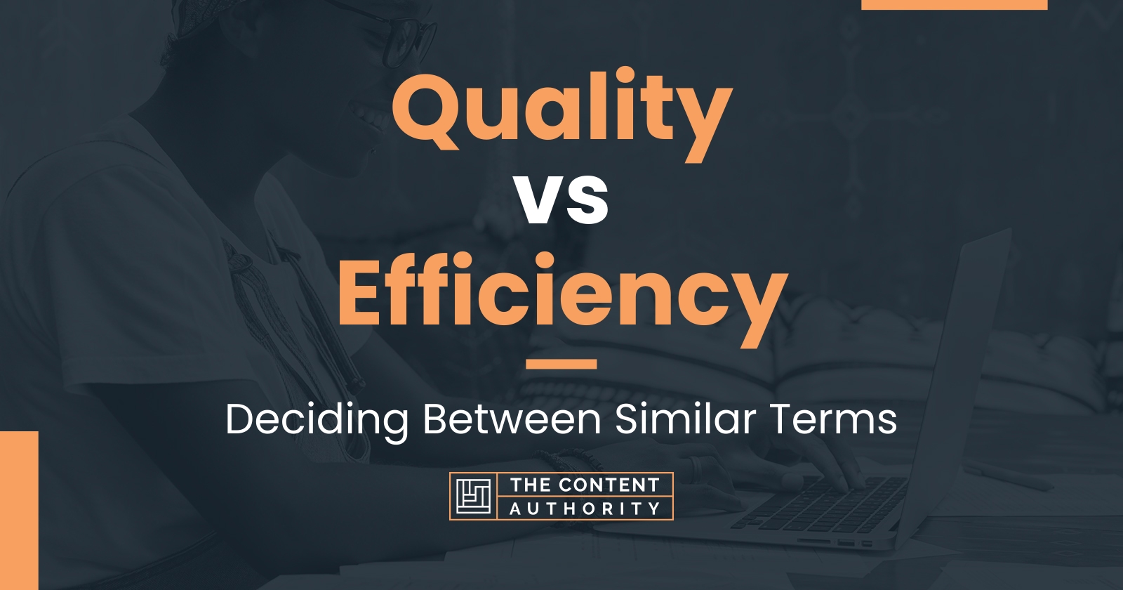 Quality vs Efficiency Deciding Between Similar Terms