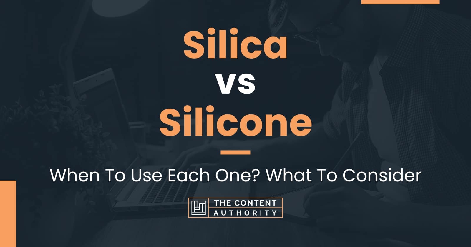 Silica vs Silicone When To Use Each One? What To Consider