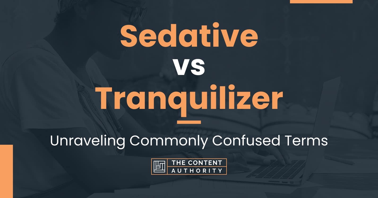 Sedative vs Tranquilizer Unraveling Commonly Confused Terms