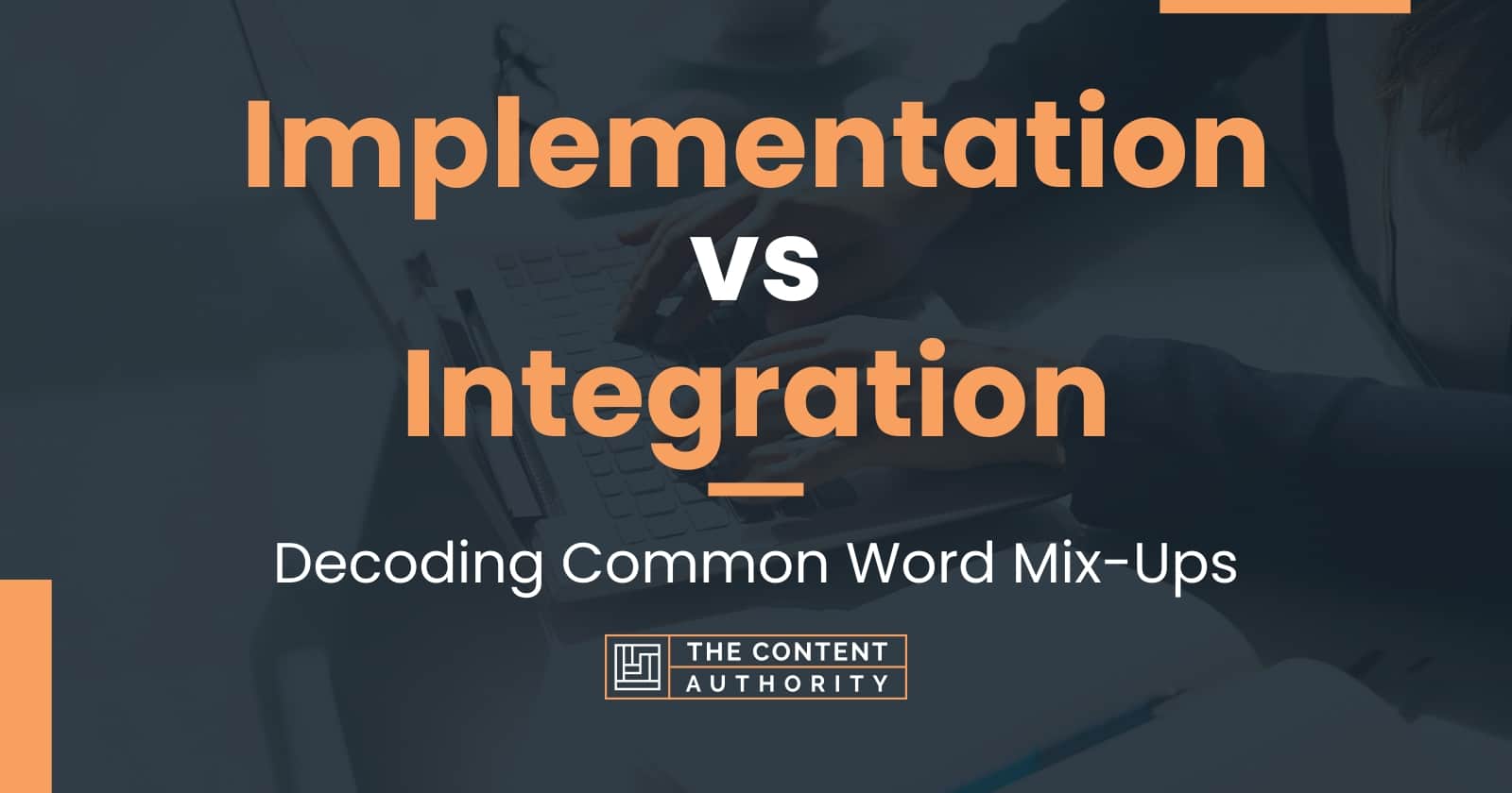 Implementation vs Integration Decoding Common Word MixUps