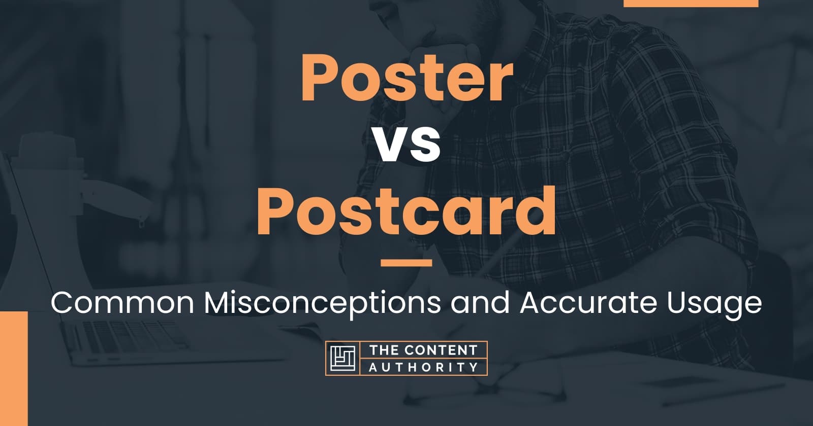 Poster vs Postcard Common Misconceptions and Accurate Usage