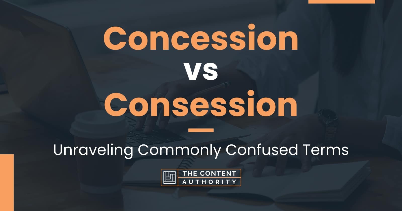 Concession vs Consession Unraveling Commonly Confused Terms