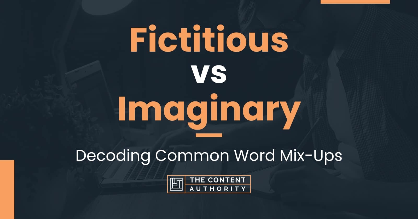 Fictitious vs Imaginary Decoding Common Word MixUps