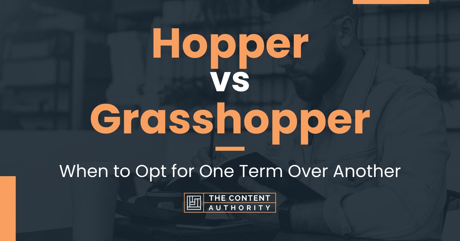 Hopper vs When to Opt for One Term Over Another