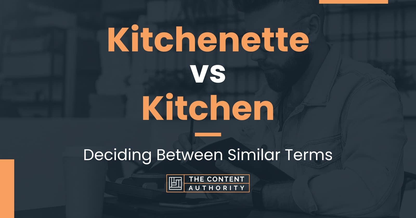 vs Kitchen Deciding Between Similar Terms
