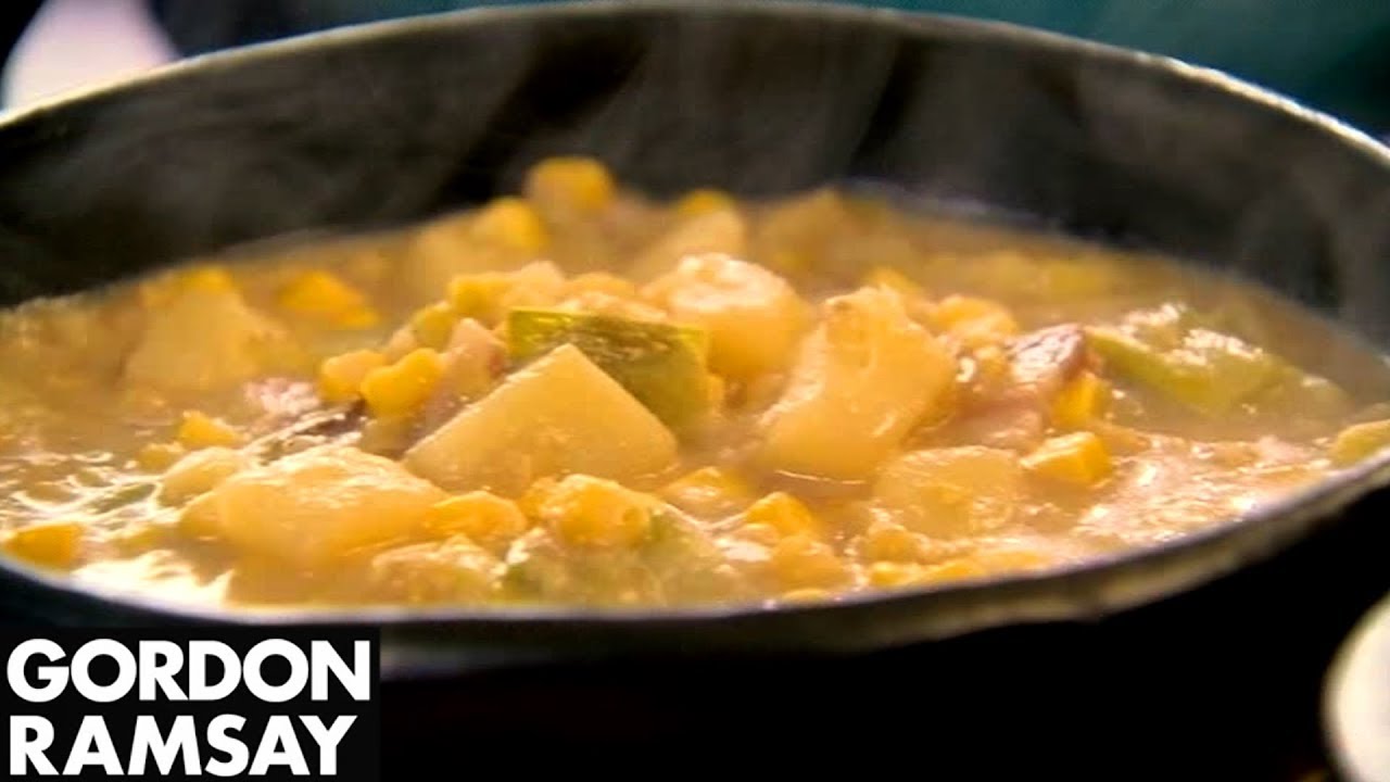 Smoky Bacon Sweetcorn & Potato Soup Paired With Cheese B