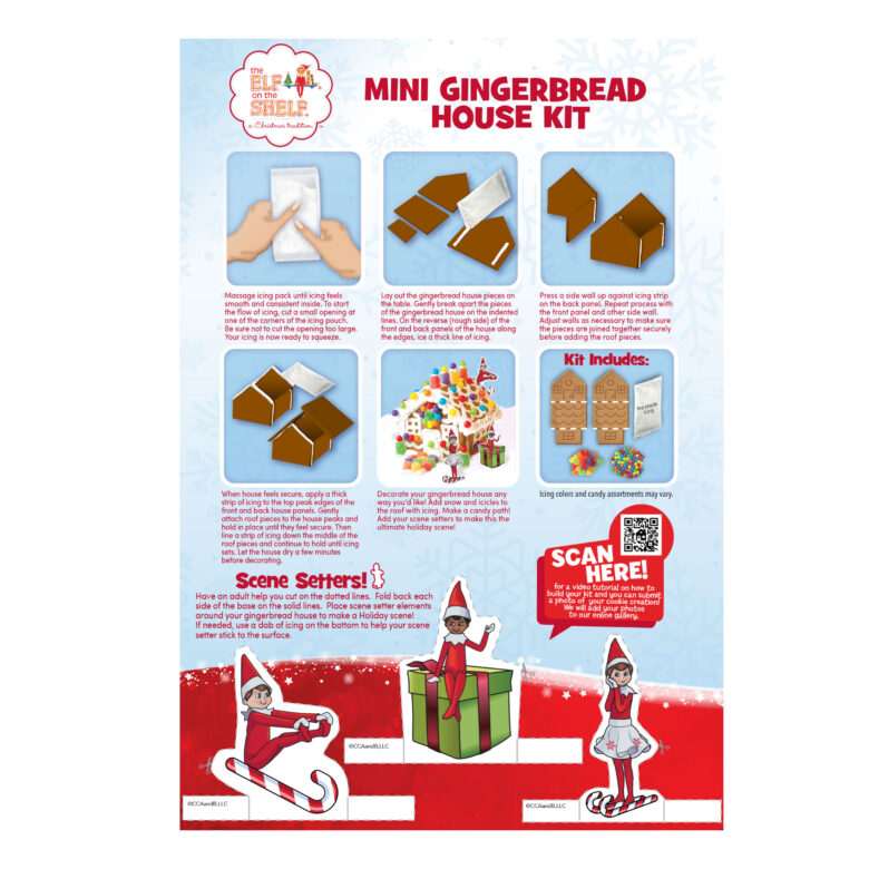 Elf on the Shelf Mini Gingerbread House Kit The Cookie Jar