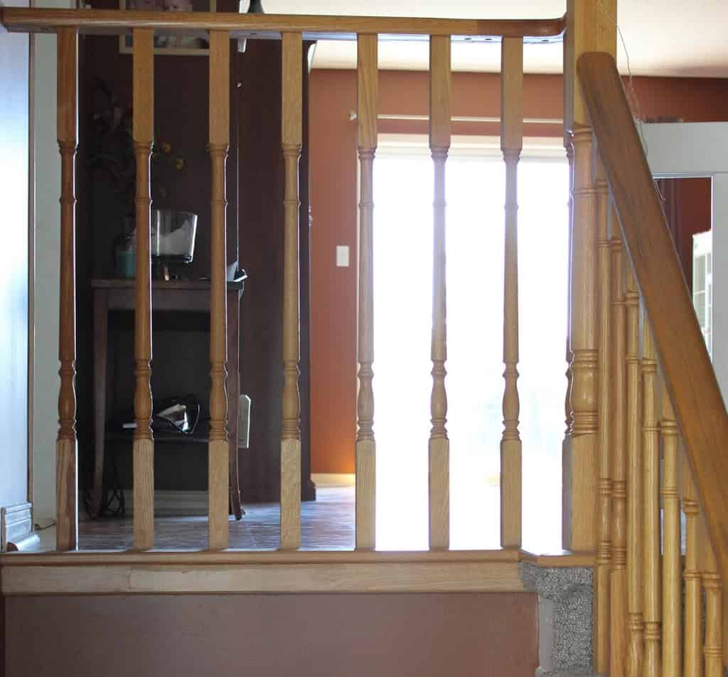 Stairway Remodel Part 4 Painting Spindles, Risers, and Using