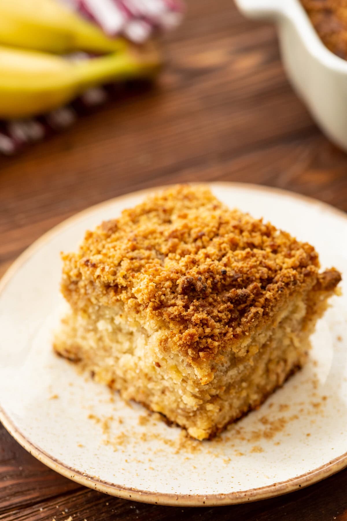 Banana Bread Crumb Cake The Cookin Chicks