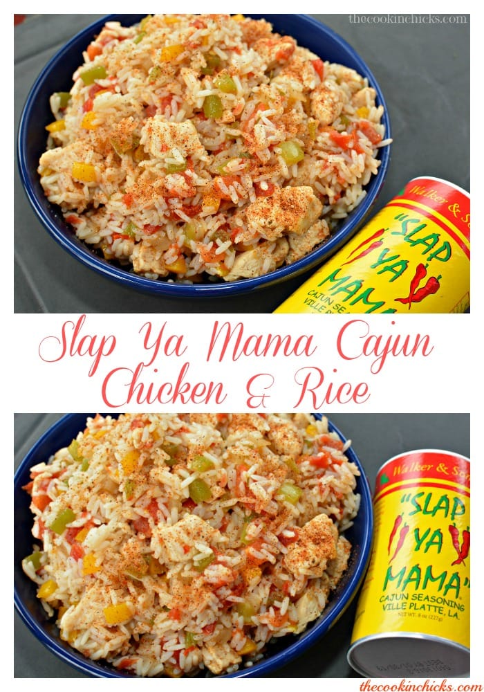 Slap Ya Mama Cajun Chicken & Rice The Cookin Chicks