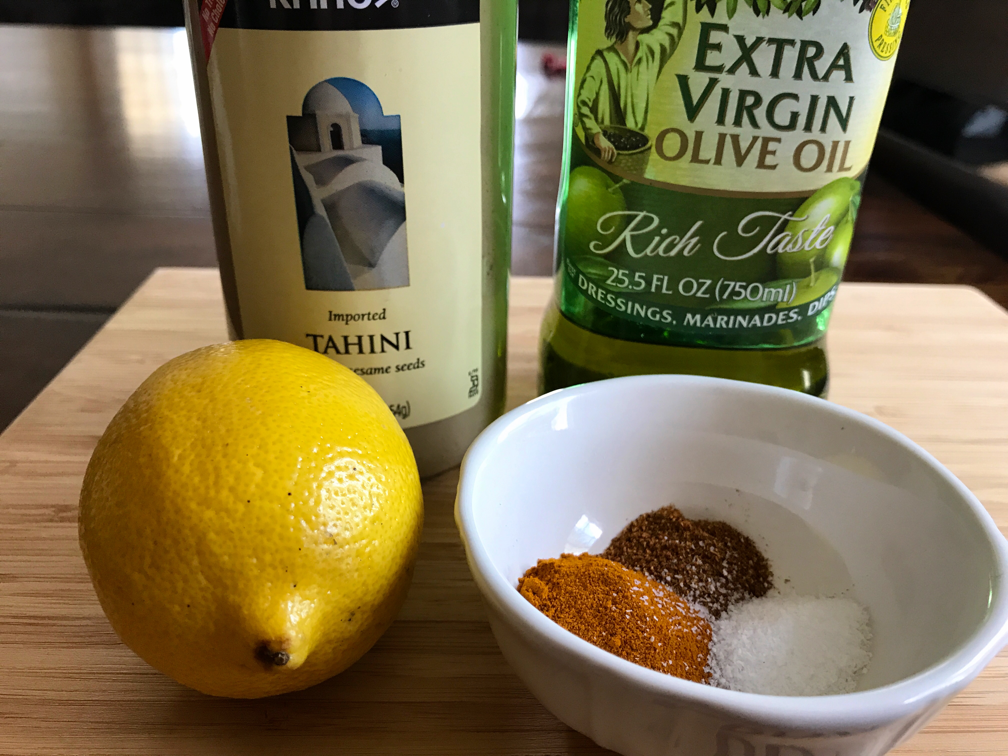 Tahini Turmeric Dressing