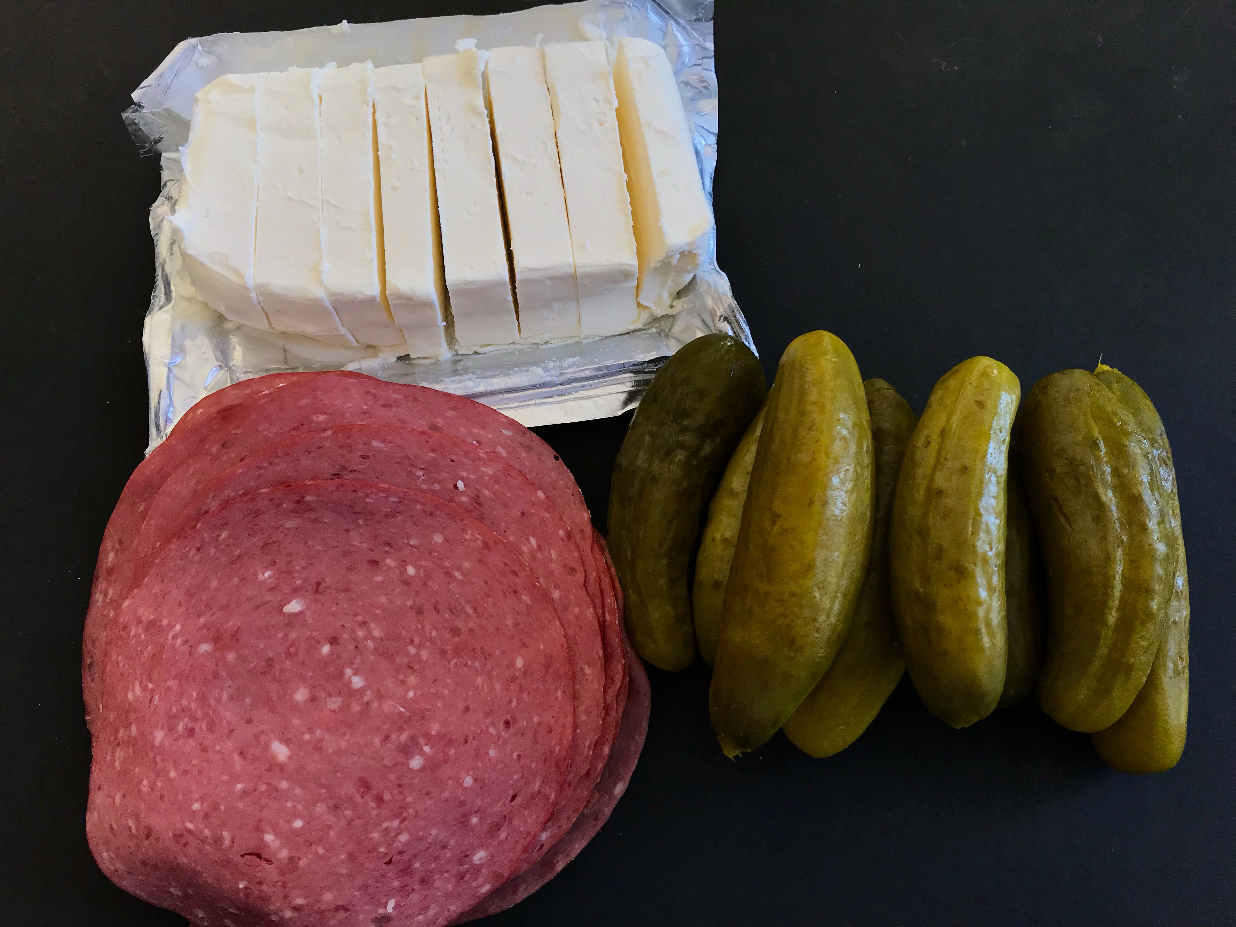 Pickle RollUps (aka Lutheran Sushi)