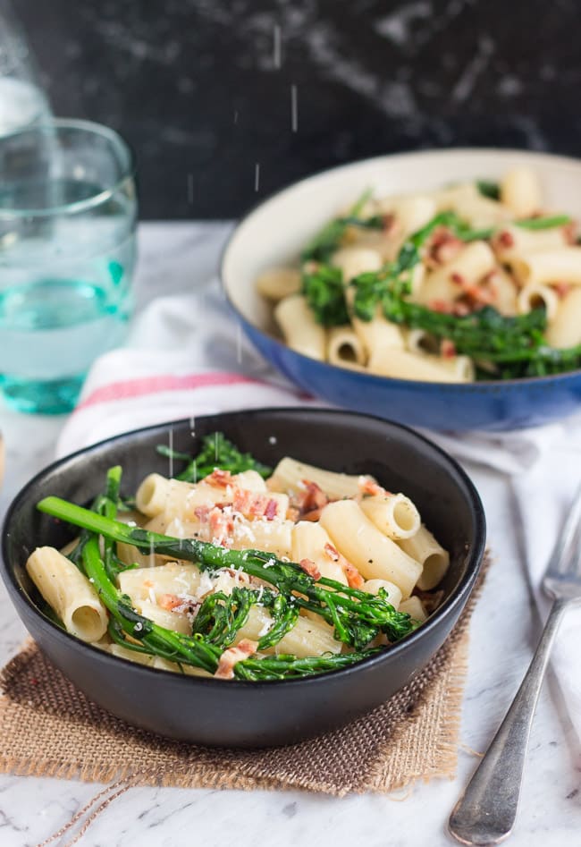 The Best 30 Minute Pancetta and Broccoli Pasta