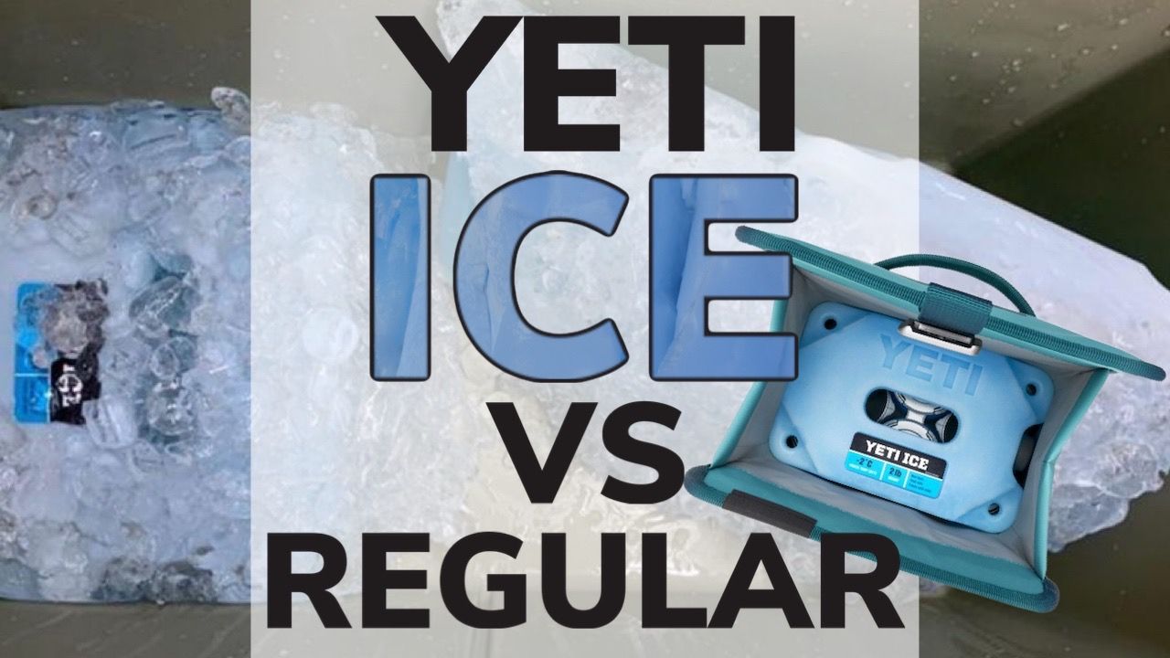 Yeti Ice vs Regular Ice Which Works Better? The Cooler Box