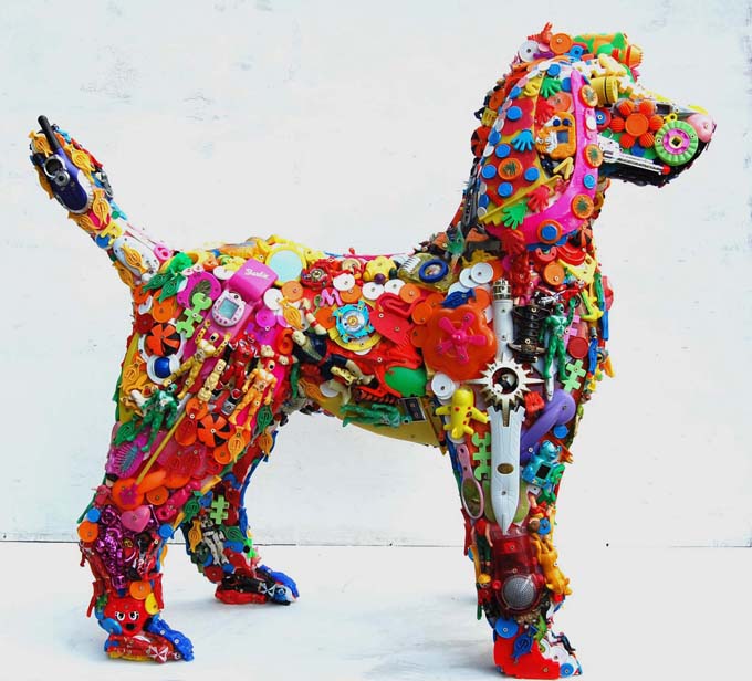 Robert Bradford Recycled Toy Sculptures The Cool Hunter Journal