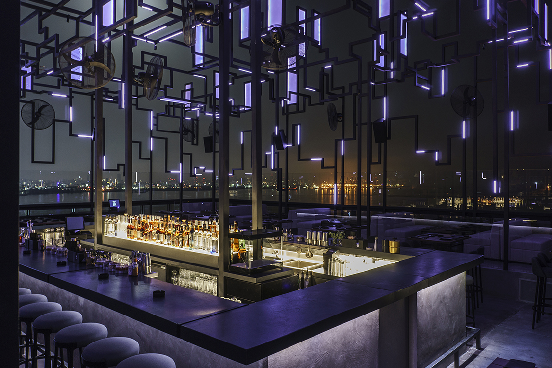 SPINE Rooftop Lounge, Waterfront City, Beirut, Lebanon The Cool