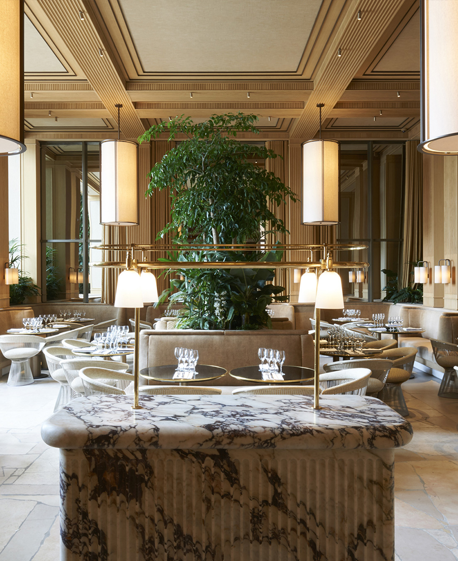 Girafe Restaurant Designed by Joseph Dirand, Paris, France The Cool