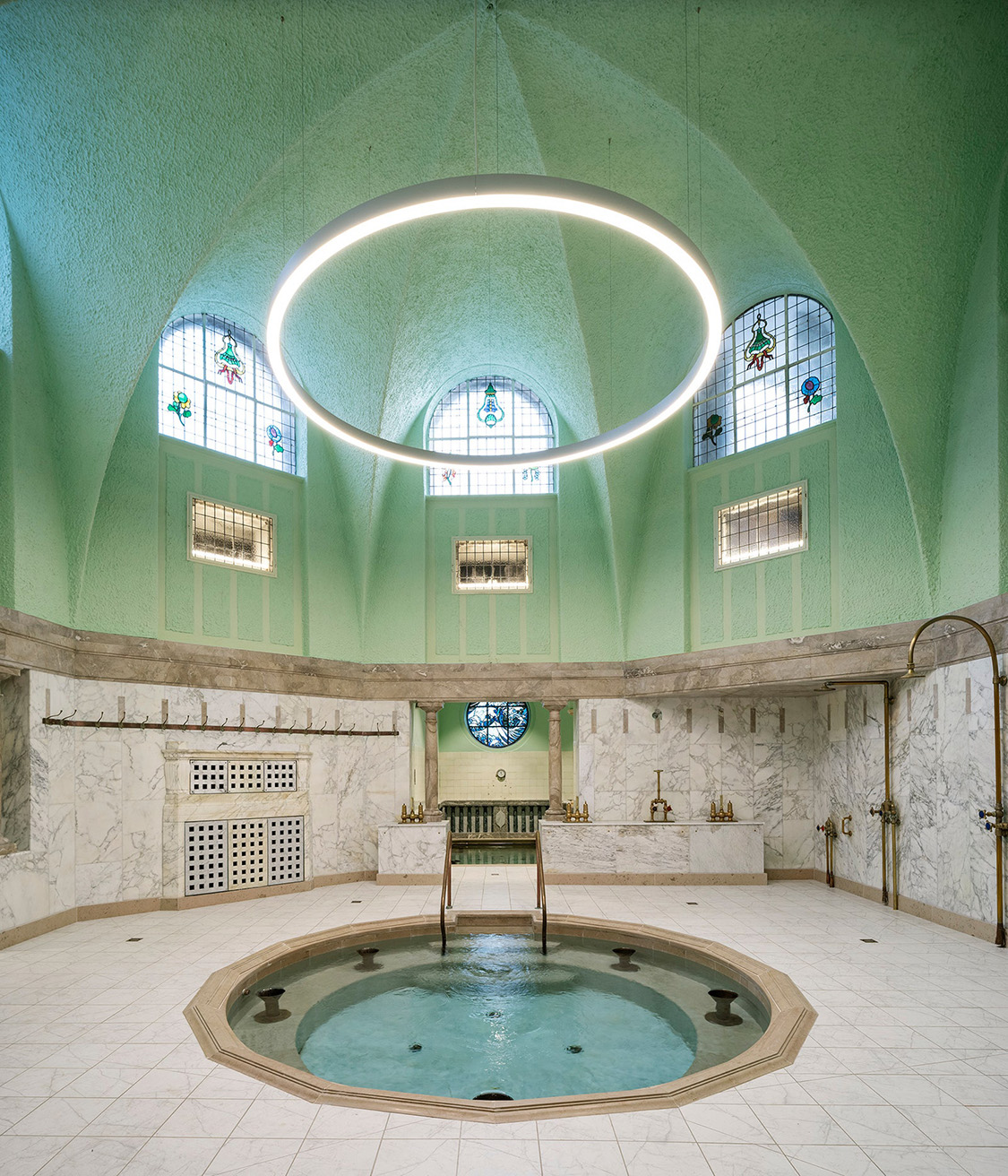 The Municipal Baths of Strasbourg, France Architecture Collection