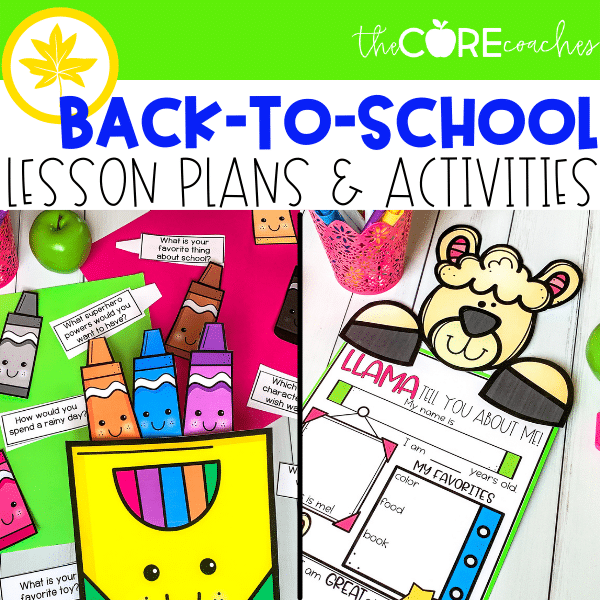 Back to school worksheets