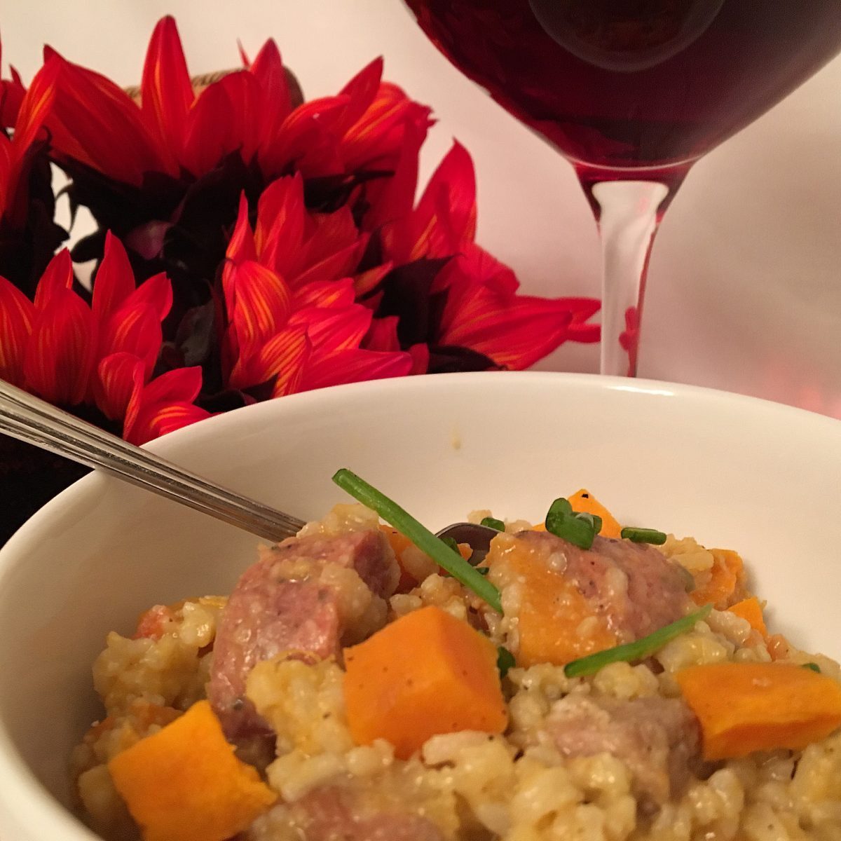 Food & Wine Pairings Harvest Sweet Potato Jambalaya and Louis Jadot