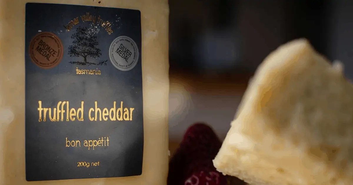 Meet the cheese Truffle Cheddar The Corner Larder