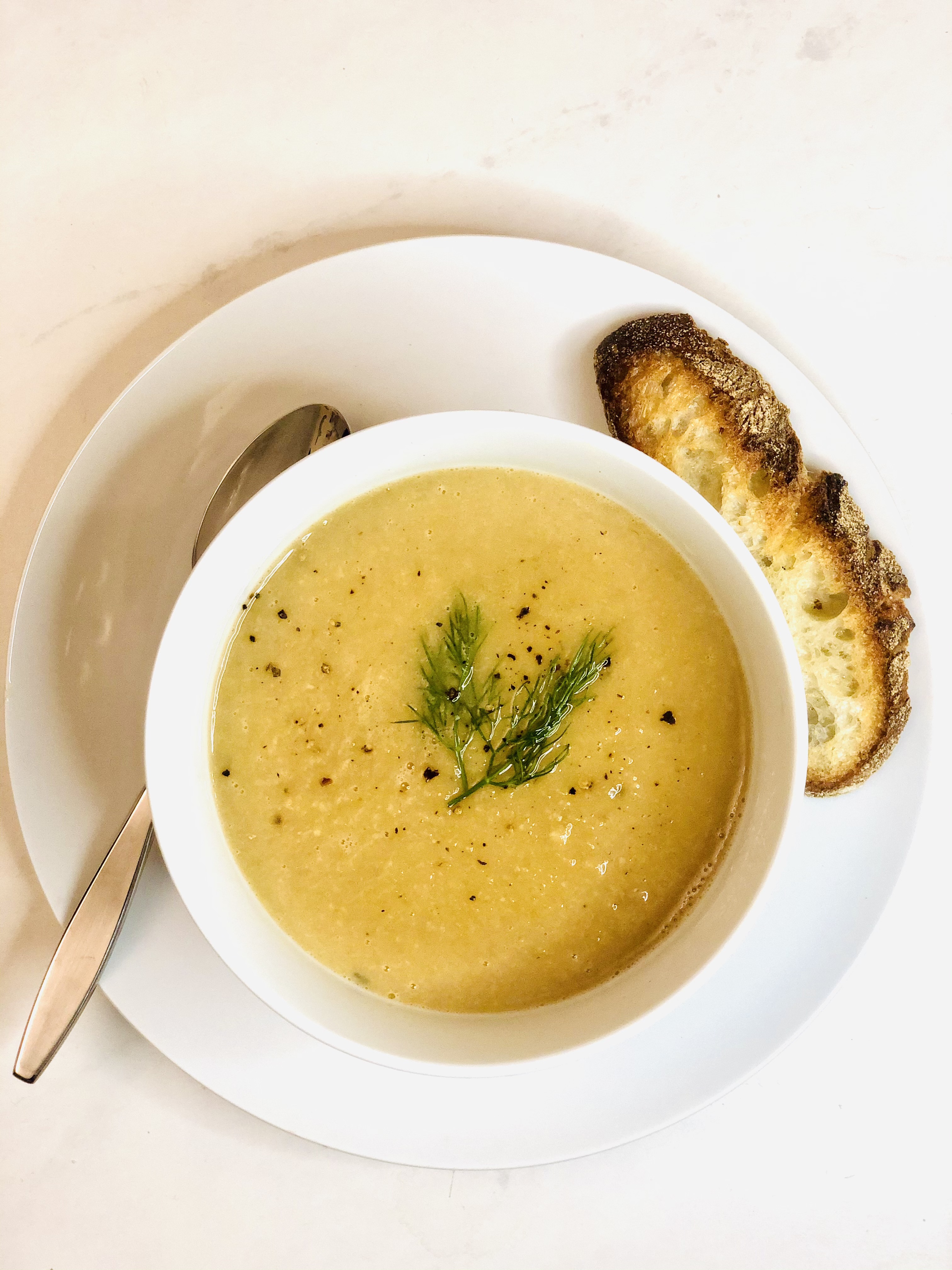 Vegan Creamy Fennel Soup The Corporate Cookbook