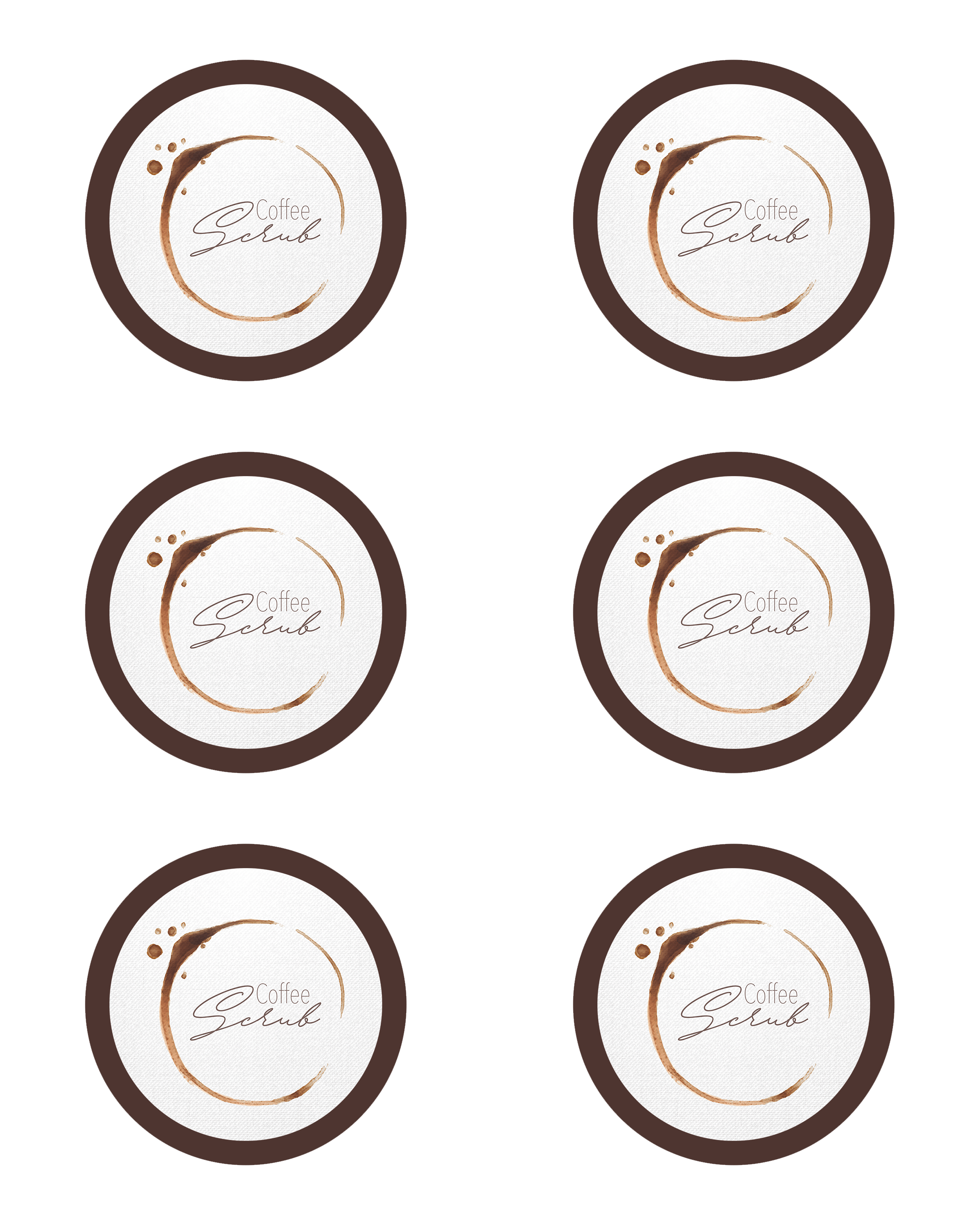 DIY Coffee Scrub with Free Printable Label The Cottage