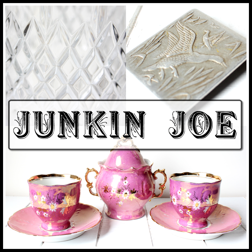 Junkin Joe Vintage and Thrifty Finds…features and a LINKY Party