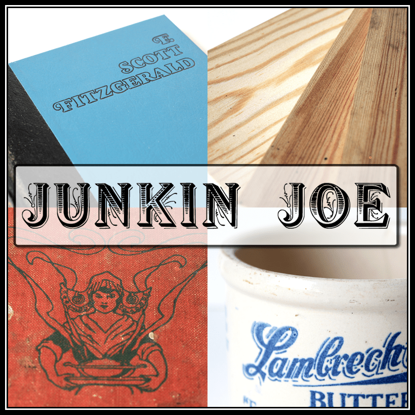 Junkin Joe Vintage and Thrifty Finds, Features and Linky Party…ALL are WELCOME