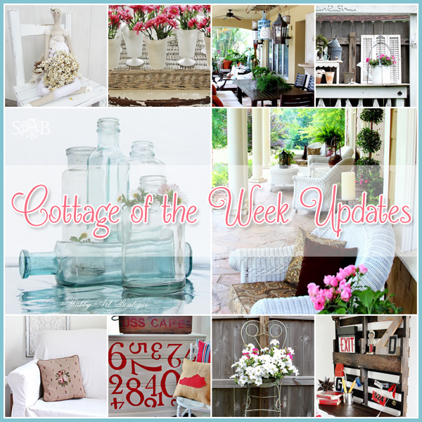 Cottage of the Week Updates Home Decor, Garden Decor and MORE!