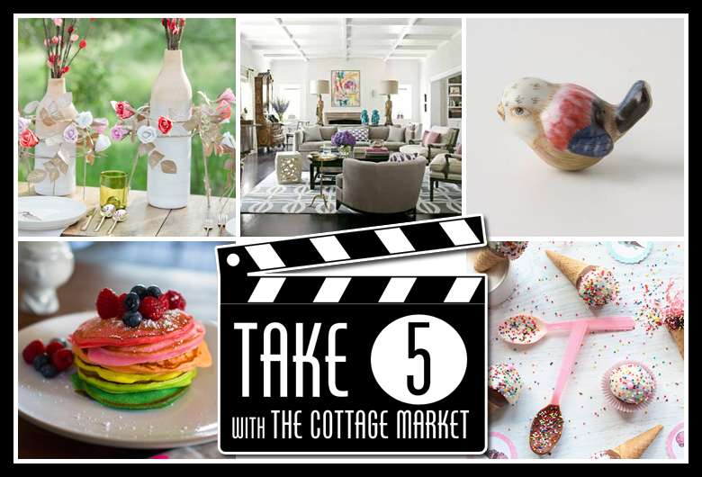 Take 5 A reason to take 5 minutes out of your day and check out 5 cool things!