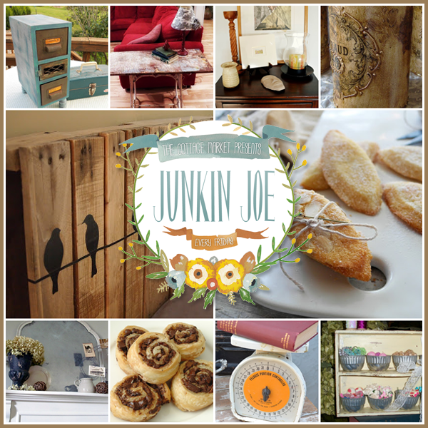 Time for Junkin Joe’s Linky Party! Everyone’s Welcome! Great upcycled creations…vintage finds and more!
