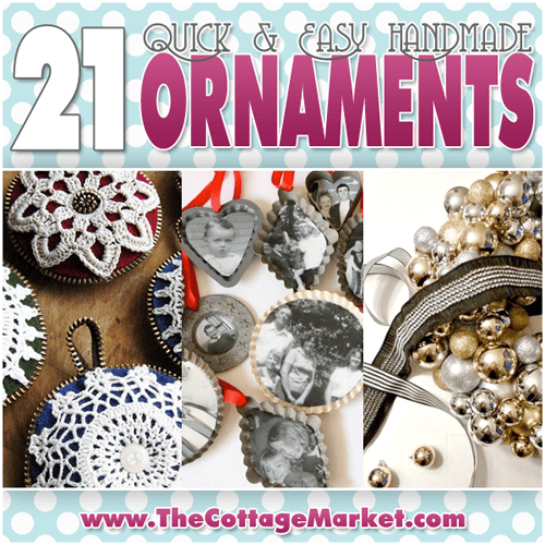 21 Quick & Easy Handmade Ornaments