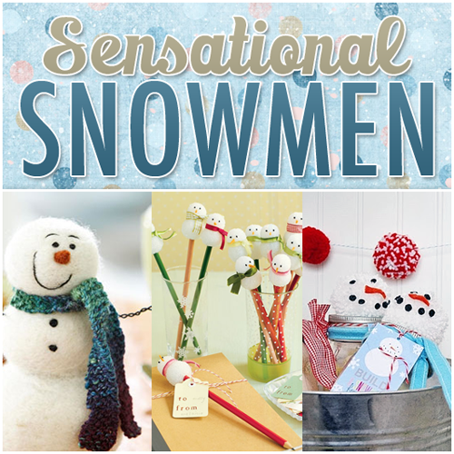 Sensational Snowman Crafts for the Holidays