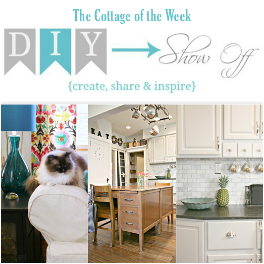 Home Tour DIY Showoff is our Cottage of the Week