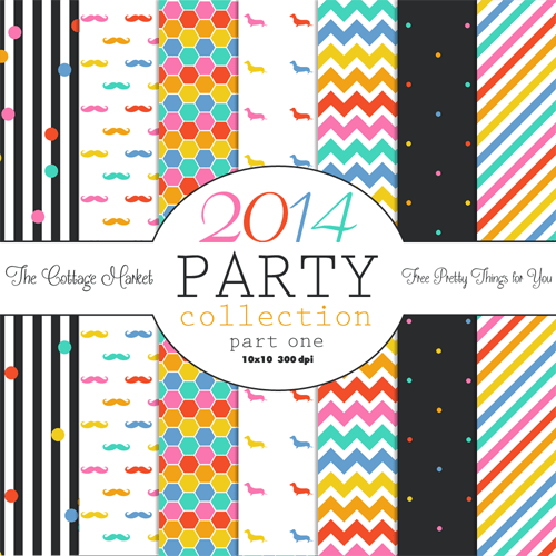 Digital Paper Pack A gift for you! Free Scrapbooking Paper Pack The Cottage Market