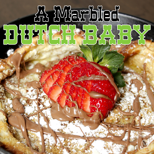 Marbled Dutch Baby