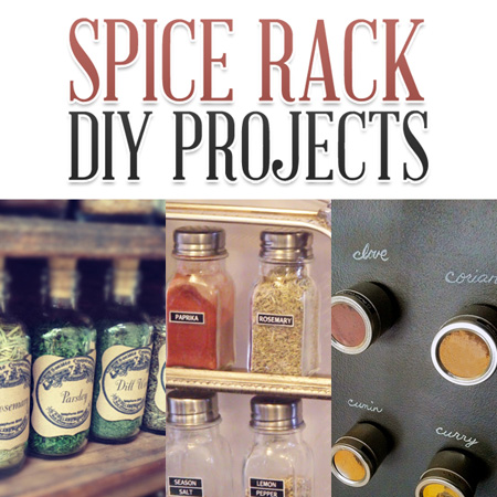 Spice Rack DIY Projects - The Cottage Market