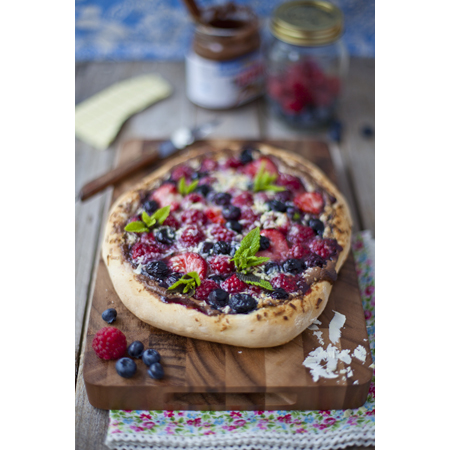 Donal Skehan...Summer Berry Sweet Pizza